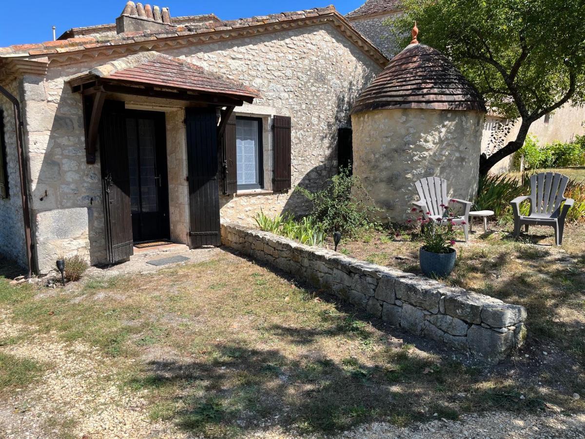 Gite De Claire Fontaine Avec Vue Sur Monflanquin Villa Esterno foto