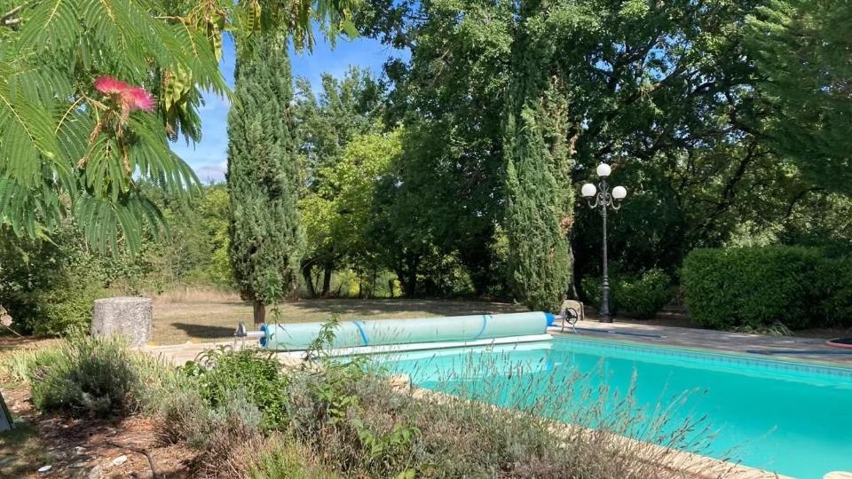 Gite De Claire Fontaine Avec Vue Sur Monflanquin Villa Esterno foto